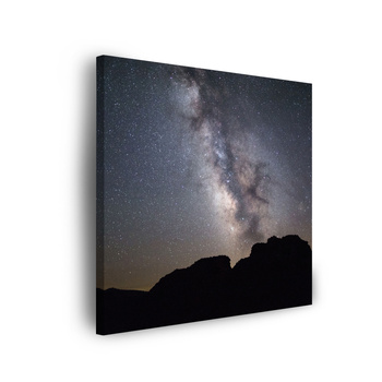 Canvas Print Space Stars Galaxy Nebula 90x90