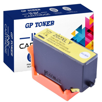 Ink cartridges for Epson 202XL Expression Premium XP-6000 XP-6005 XP-6100 - GP-E202Y - Yellow