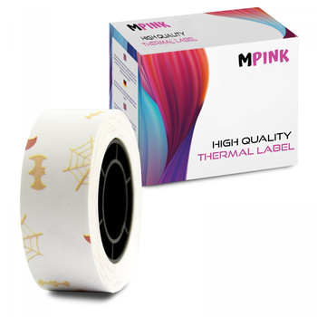 Thermal tape label paper MP-RL-15*4M-HB Halloween Bats