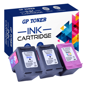 Replacement ink cartridges for HP Deskjet 2630 3720 3735 GP-H304XL 2BK+CMY