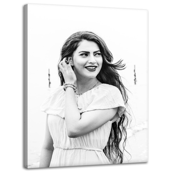Canvas Print People Woman Smile 30x40 cm