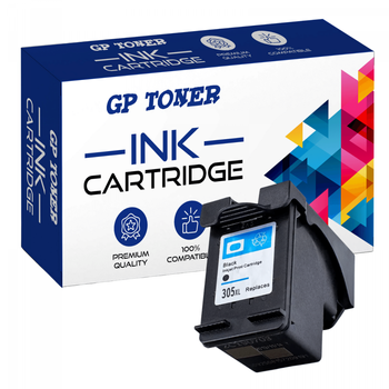 Ink cartridge for HP 305 XL DESKJET 2710 2720 2721 Plus 4120 4122 - GP-H305XL BK