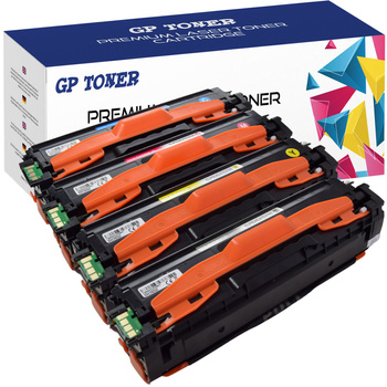 Set of 4x Toner Replacement for Samsung CLT-K504S CLT-504S CLP-415 CLX-4195 GP-S504CMYK