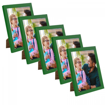 SET Green picture frame 18x24 - 5 pcs