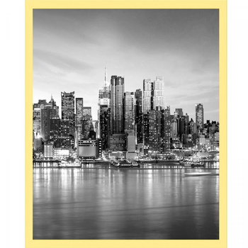 Photo frame 40x50 cm yellow - photo frame