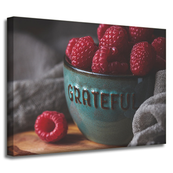 Canvas print Raspberry Kitchen 40x30 cm