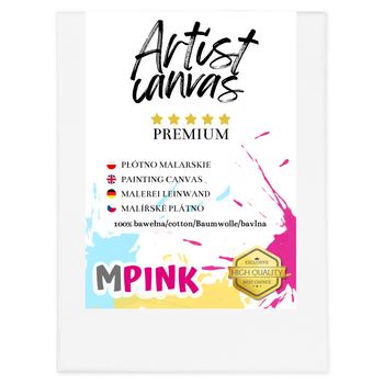 Painting canvas 70X100 cm White canvas Ideal for painting