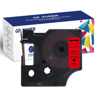 DYMO D1 9mm 7m Red Black GP-DY40917 ribbon