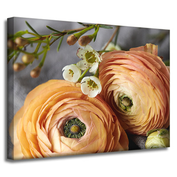 Canvas Print Botany Flowers 40x30 cm