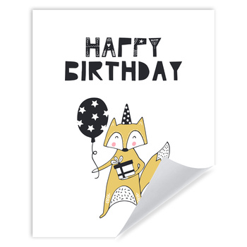 Birthday Poster Happy birthday 40X50 cm