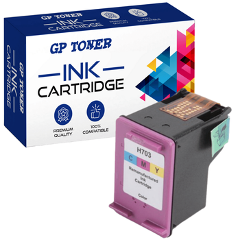 Compatible Ink Cartridge for HP 703 DeskJet K109a K209a K510 D730 F735 - GP-H703XL CMY