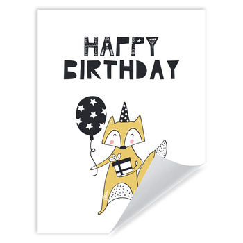 Birthday Poster Happy birthday 30X40 cm