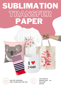 Sublimation transfer paper PAP-A4-STP100 *100