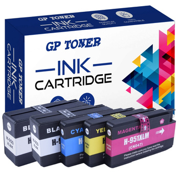 Set of 5x Replacement inks for HP OfficeJet Pro 276dw 8630 8660 GP-H950XL CMYKK