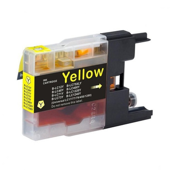 Compatible Ink Cartridge Brother LC1240Y - DCP J430W, J525W, MFC J625DW, J5910D - GP-B1240Y yellow