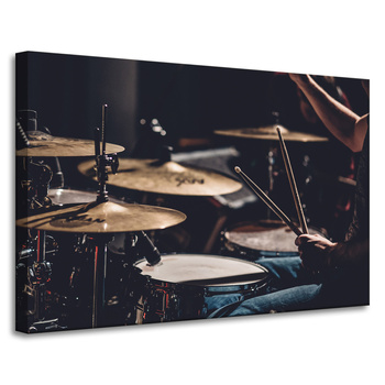 Canvas Print Music Percussion Drums 90x60