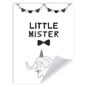 Little mister Birthday Poster 30X40 cm