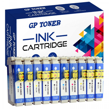 Replacement ink for Epson T1281 T1282 T1283 T1284 Epson Stylus Office BX 305 F 305 FW 305 FW Plus Epson Stylus S 22 SX 125 SX 130 GP-E1285CMYKK x2