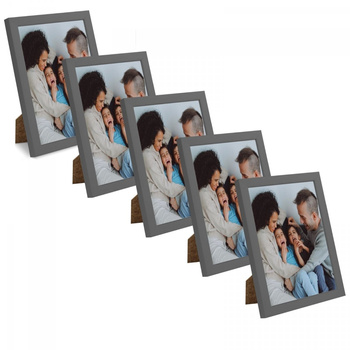SET Stone gray picture frame 18x24 - 5 pcs