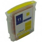 HP Yellow Replacement Ink (C4838A #11) CP1700 Inkjet 1100dtn 1200d