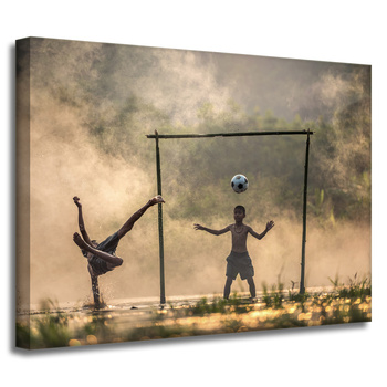 Canvas Print Youth Ball Game 40x30 cm
