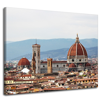 Canvas Print Architecture Florence 100X80 cm