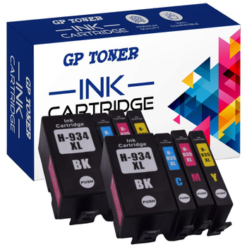 Set of 8x Replacement ink cartridges for HP OfficeJet 6800 6815 6835 Series 934 935 CMYBK GP-H935XL CMYK x2