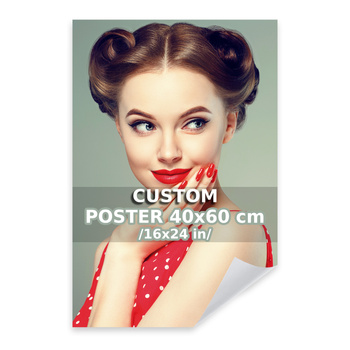 Your photo on the poster creator 40x60 cm