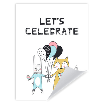 Let's celebrate Birthday Poster_2 30X40 cm