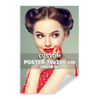 Your photo on the poster creator 70x100 cm