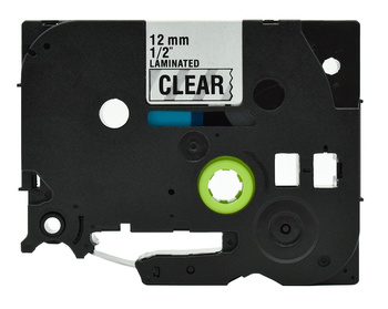 Replacement tape for Brother TZ-131 Black on transparent