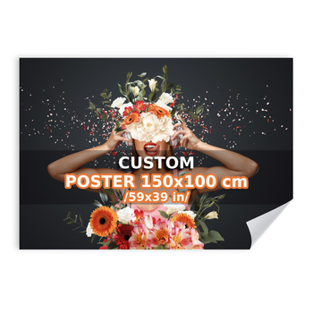Your photo on Poster Creator 150x100 cm