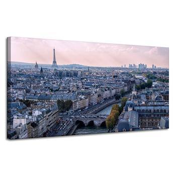 Canvas Print Architecture Paris 120X60 cm