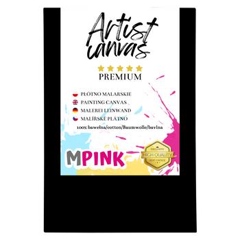 Painting canvas 60X80 cm Black canvas Ideal for painting