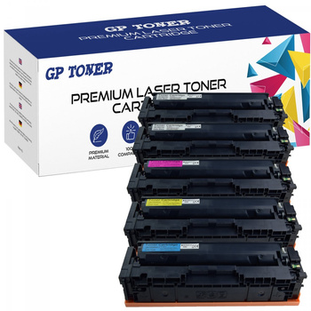 5x Replacement Toner Cartridge for Canon CRG-054H Canon LBP-623Cdw LBP-640 C LBP-640 Series MF640C MF640 Series GP-C054H CMYKK KIT