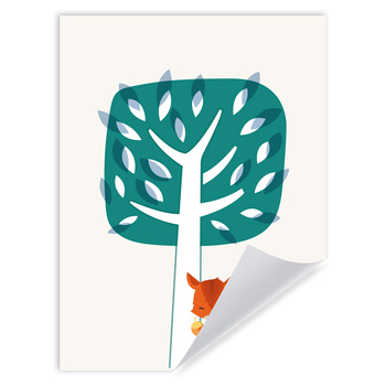 Baby Squirrel Poster 30X40 cm