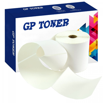 Self-adhesive label on a roll, thermal labels 102x152mm 500 pcs MP-RL-P2011-BK/WT