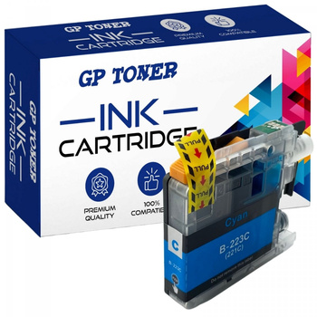 Compatible ink cartridge Brother LC223 Brother DCP-J4120dw MFC-J4420dw J4620dw J5620dw - GP-B223C XL Cyan