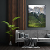 Canvas Print Nature Mountain View 30x40 cm