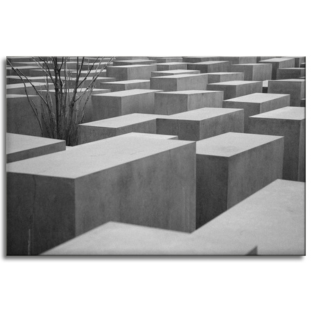 Canvas Print Abstract Concrete Cubes 90x60