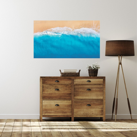 Canvas Print Sunny Beach Ocean Water 100x80 cm