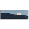 Canvas Print Nature Rising Moon 120x40
