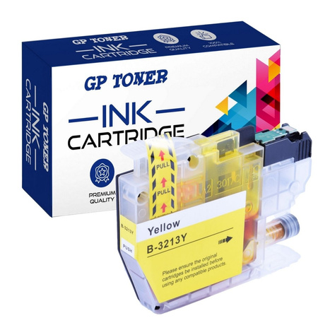 Compatible Ink Cartridge for Brother LC3213 DCP-J572dw DCP-J772dw MFC-J491dw Yellow