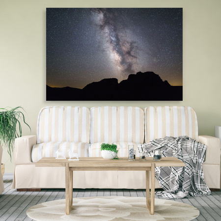 Canvas Print Space Stars Galaxy Nebula 90x60