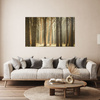 Canvas Print Trees Light Nature Forest 120x80 cm