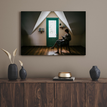 Canvas Print People Woman Chillout 40x30 cm