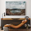 Canvas Print Nature Lake in the Mountains 40x30 cm