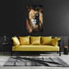 Canvas Print Lion Mane Face Wildness 80x120 cm