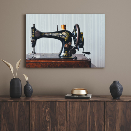 Canvas Print Vintage Sewing Machine 40x30 cm
