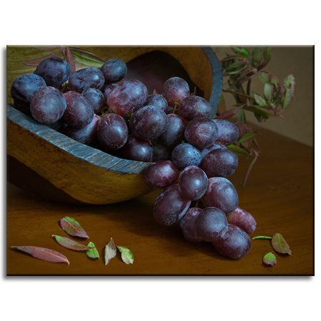 Canvas Print Kitchen Grape 40x30 cm